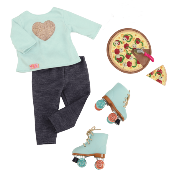 Our Generation Isa 18" Posable Cooking Doll with Storybook & Outfit
