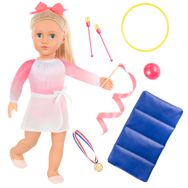 Our Generation Diane 18" Posable Rhythmic Gymnastics Doll
