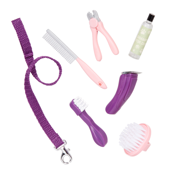 Our Generation Choyce & Jewel 18" Doll & Pet Grooming Set