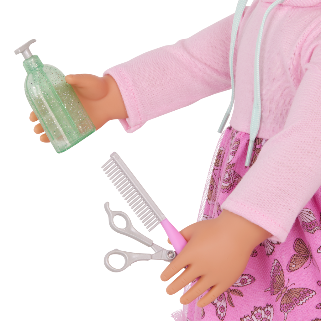 Our Generation Hattie & Bella 18" Doll & Pet Puppy Set