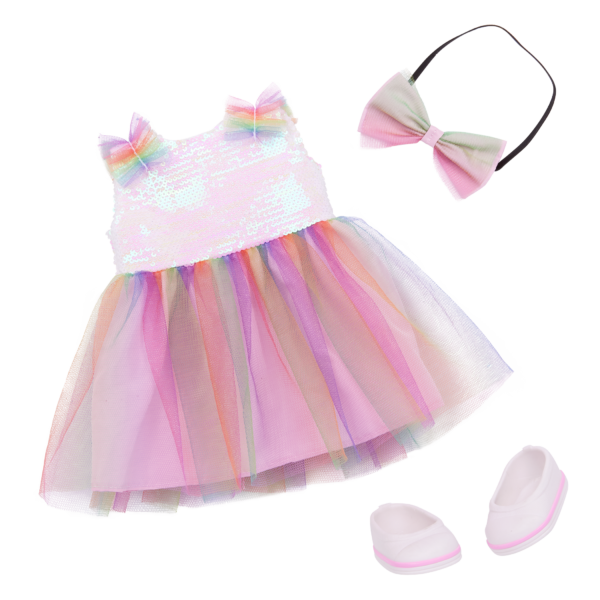 Our Generation Revery 18" Fashion Doll with Rainbow Dress