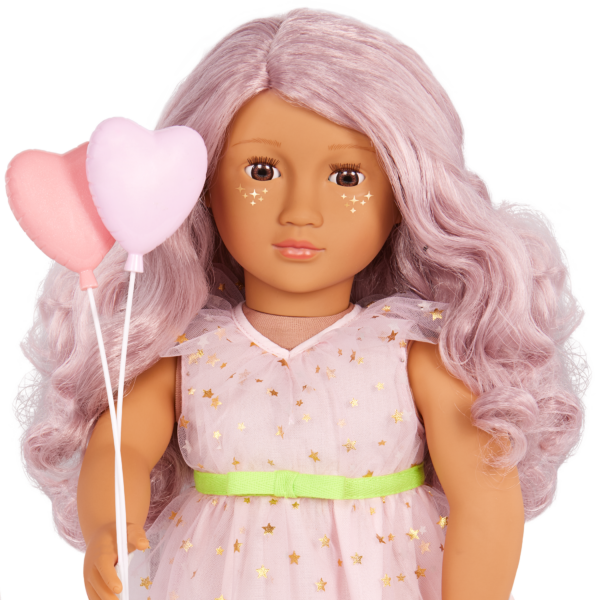 Our Generation Wishes 18'' Doll with Stickers & Accessories Set