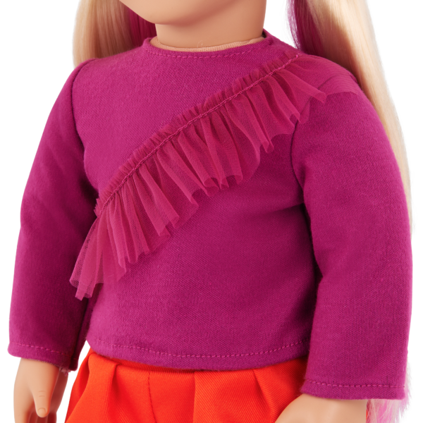 Our Generation Shay 18" Fashion Doll in Color Block Outfit