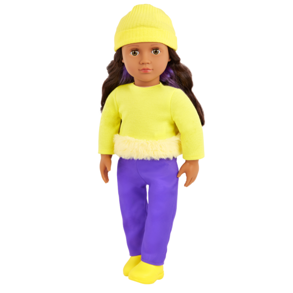Our Generation Sola 18" Fashion Doll in Color Block Outfit