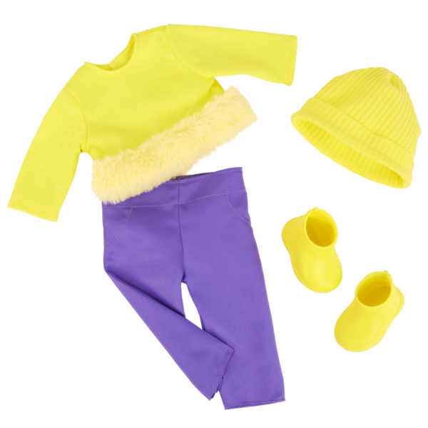 Our Generation Sola 18" Fashion Doll in Color Block Outfit