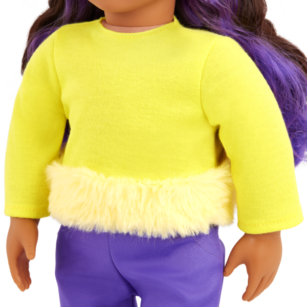 Our Generation Sola 18" Fashion Doll in Color Block Outfit