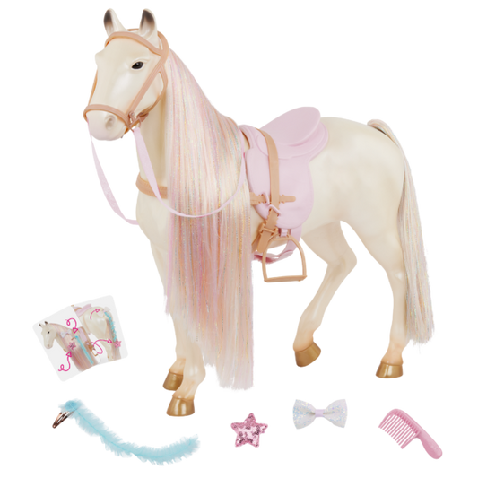 Our Generation 20" Enchanting Hair Play Horse set for 18" Dolls