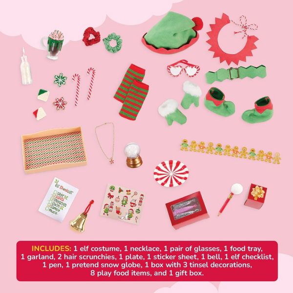 Our Generation Holiday Elf Surprise Advent Calendar Christmas Countdown for 18" Dolls