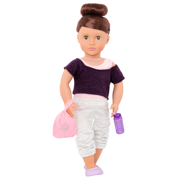 Our Generation Sydney Lee 18" Ballet Doll with Storybook & Outfit