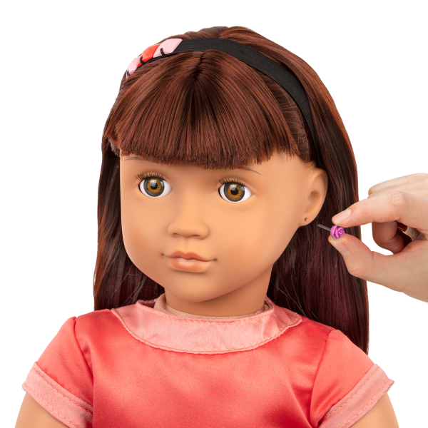 Our Generation Adelita 18" Jewelry Doll with Pierced Ears