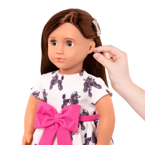 Our Generation Nancy 18" Doll with Jewelry Box & Pierced Ears