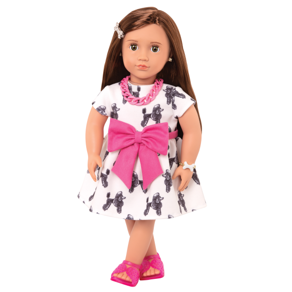 Our Generation Nancy 18" Doll with Jewelry Box & Pierced Ears