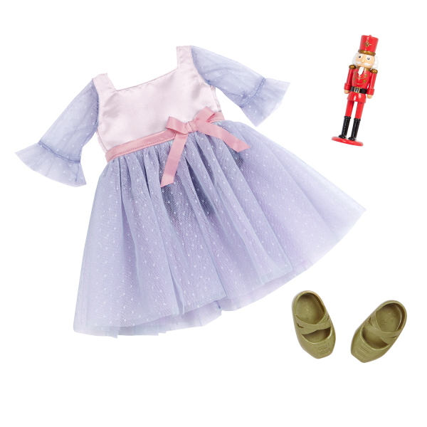 Our Generation Clara 18" Ballerina Doll with Mini Nutcracker