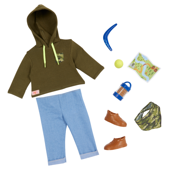 Our Generation Elliot 18" Boy Doll & Pet Set