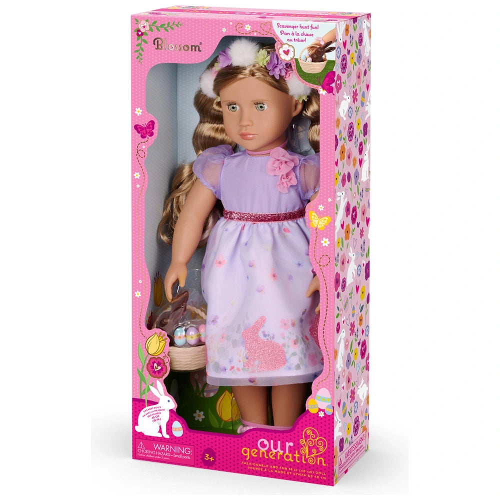 Our Generation Blossom 18" Limited Edition Easter Collectible Doll