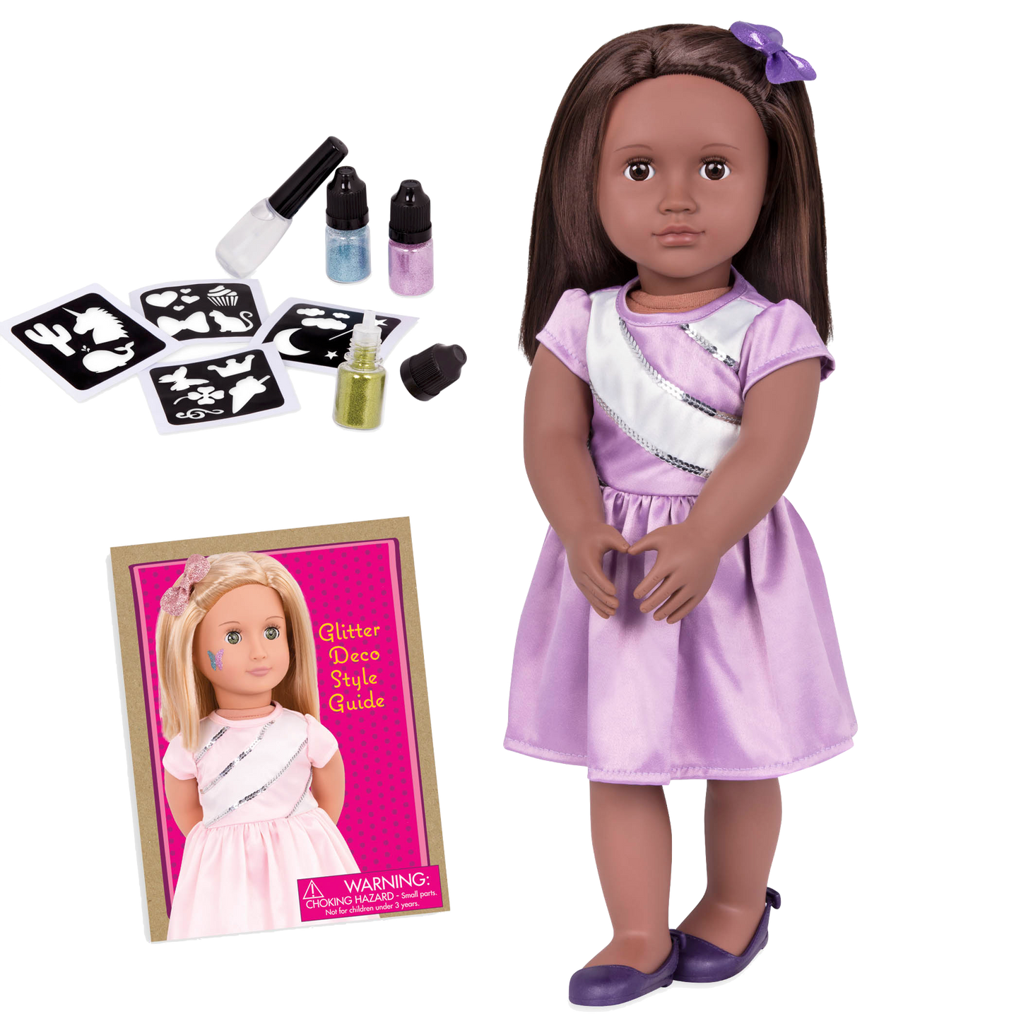 Our Generation 18" Glitter Tattoo Doll - Shyanne