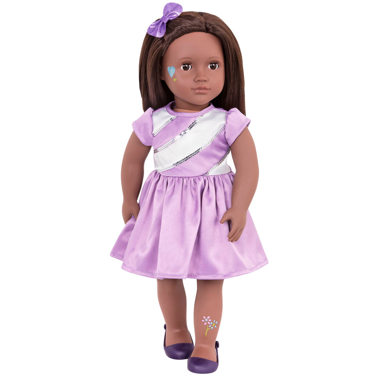 Our Generation 18" Glitter Tattoo Doll - Shyanne