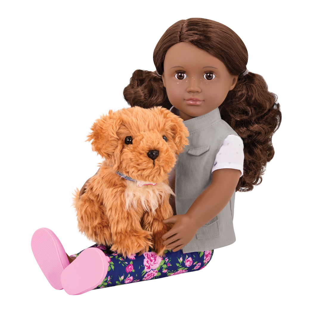 Our Generation Malia - 18" Doll & Pet Poodle Set