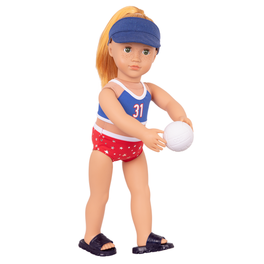 Our Generation Magnolia 18" Volleyball Player Doll