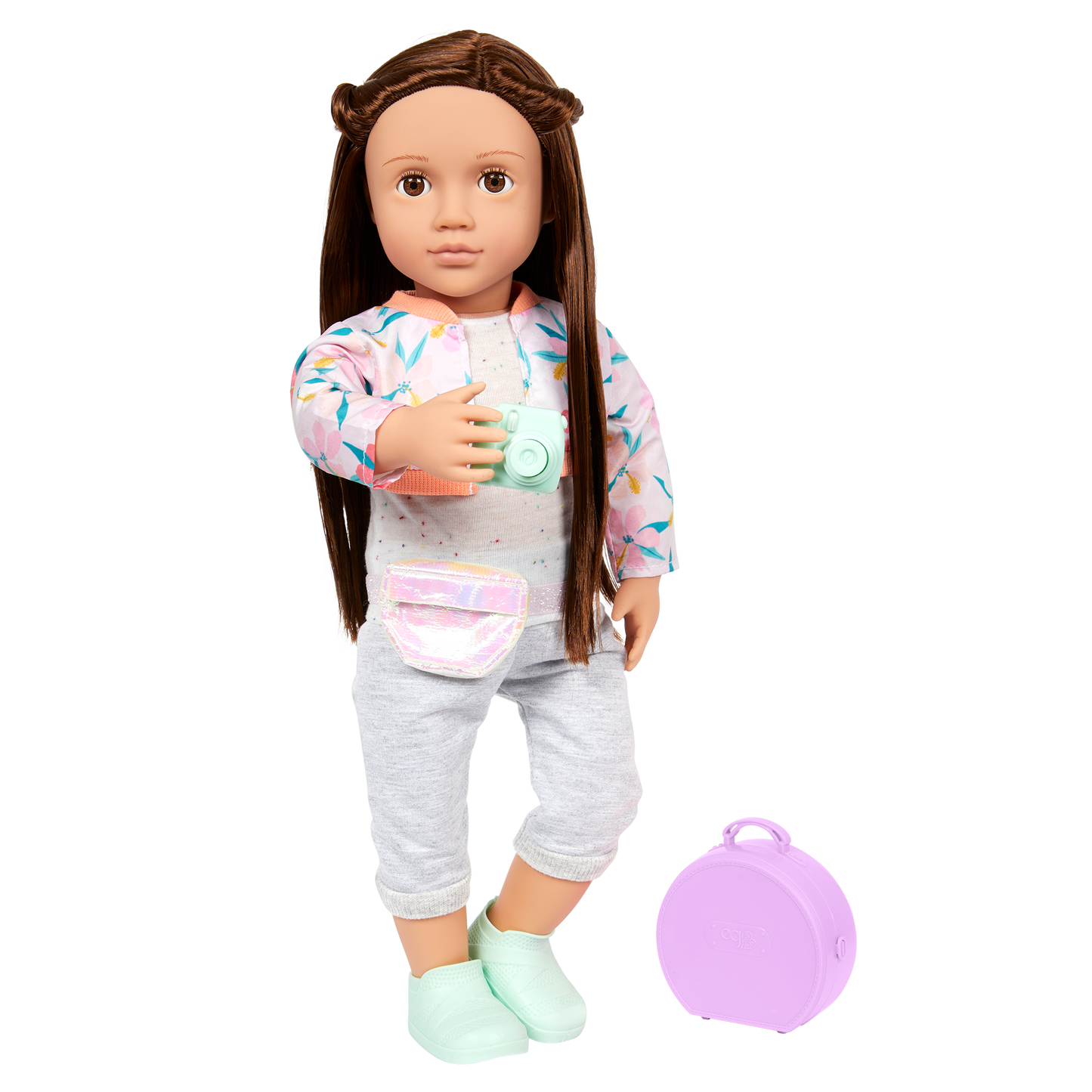Our Generation Reese 18" Posable Travel Doll & Storybook