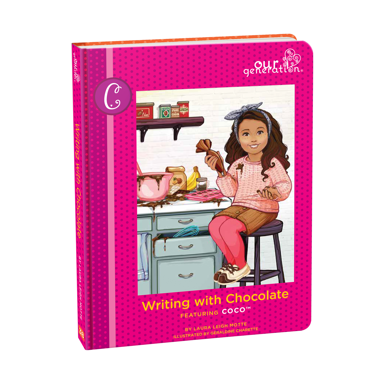 Our Generation Coco Posable 18" Baking Doll & Storybook