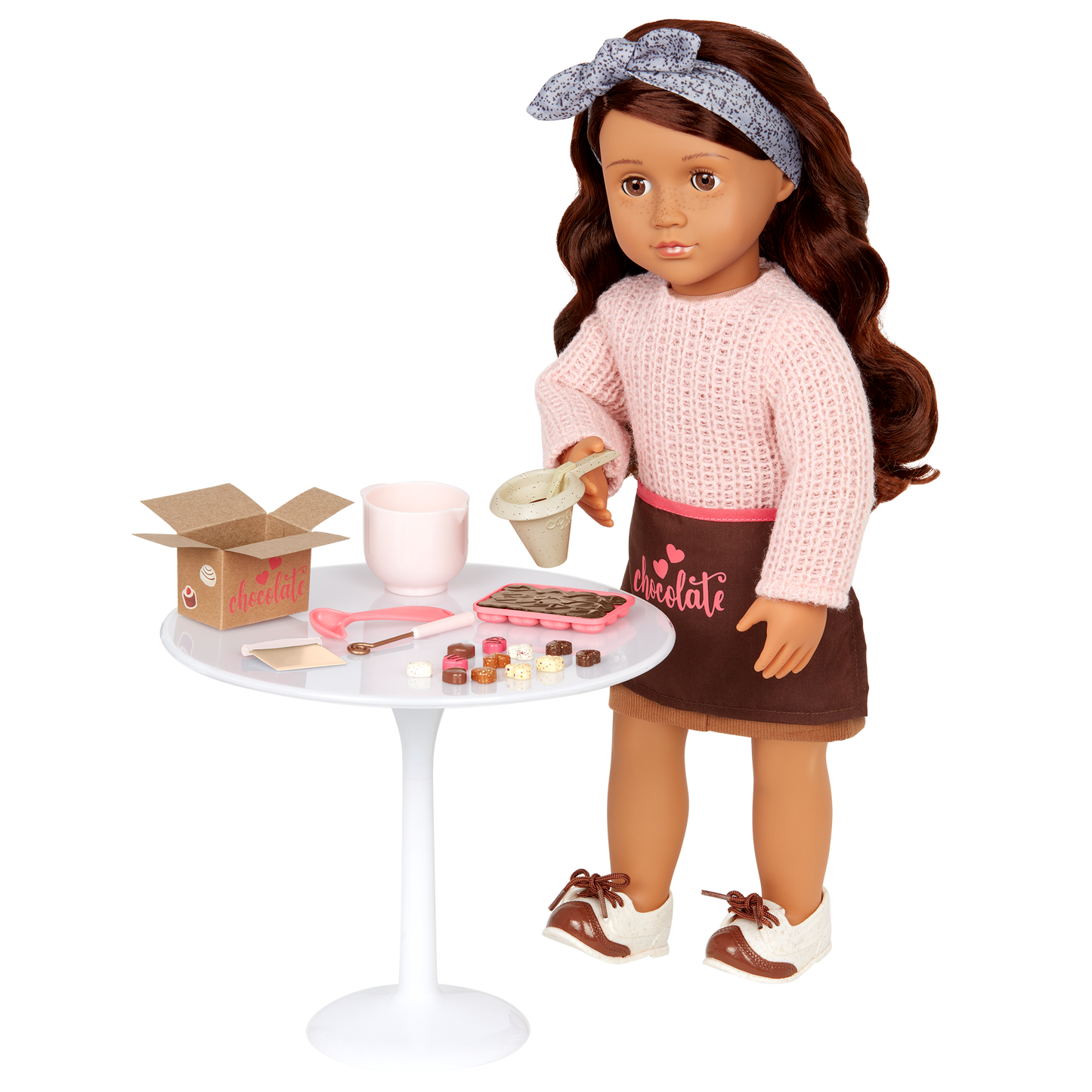 Our Generation Coco Posable 18" Baking Doll & Storybook