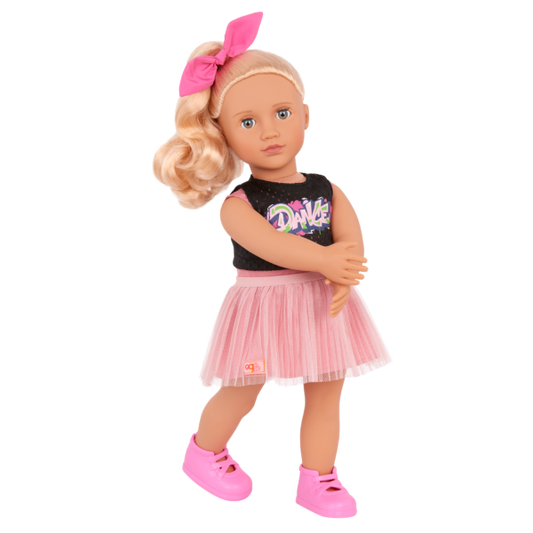 Our Generation Lourdes 18" Doll with Ballet & Hip-Hop Outfit