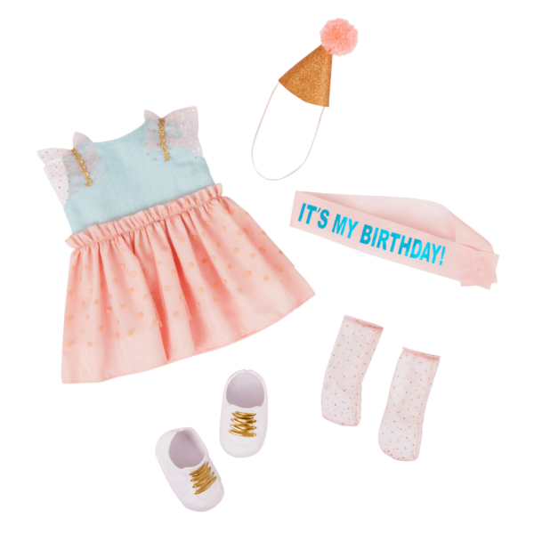 Our Generation Romy 18" Birthday Party Doll & Accessories Set