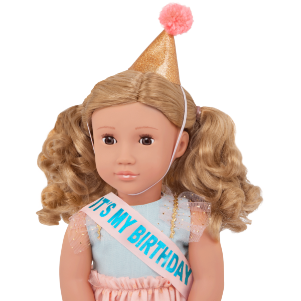 Our Generation Romy 18" Birthday Party Doll & Accessories Set
