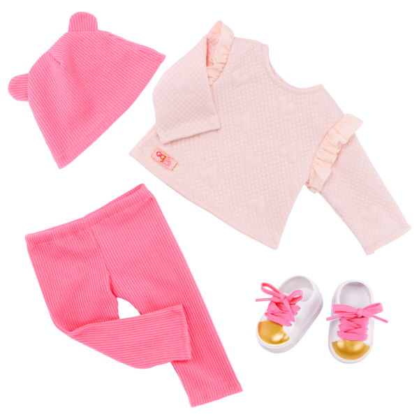 Our Generation Joyce 18" Fashion Doll in Pink Outfit