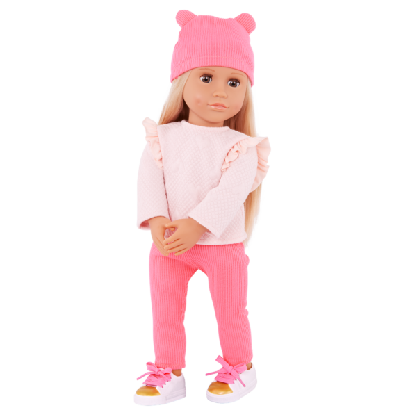 Our Generation Joyce 18" Fashion Doll in Pink Outfit