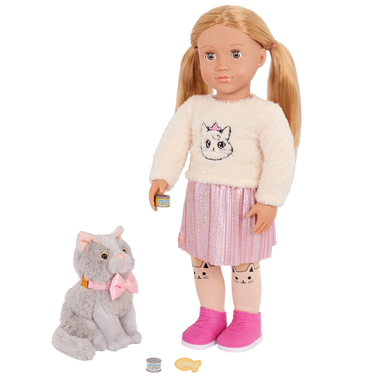 Our Generation Sheela & Sammy 18'' Pet and Kitten Doll