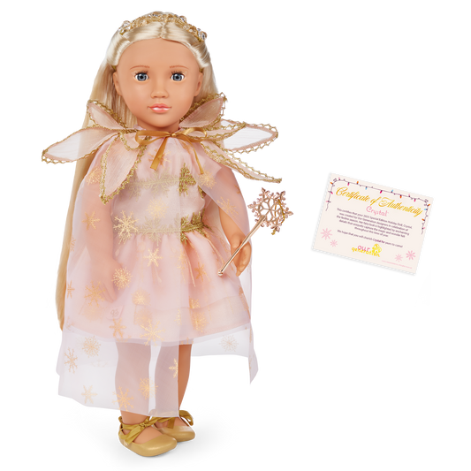 Our Generation Crystal 18" Limited-Edition Holiday Collectible Doll