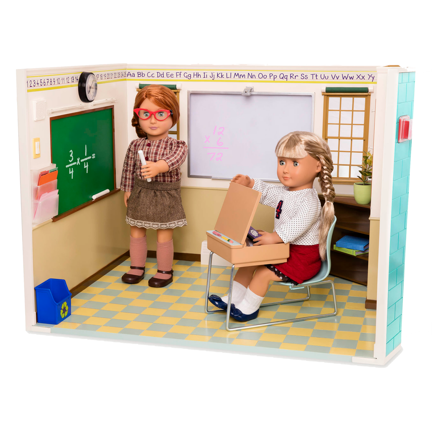 18 inch doll school house hotsell