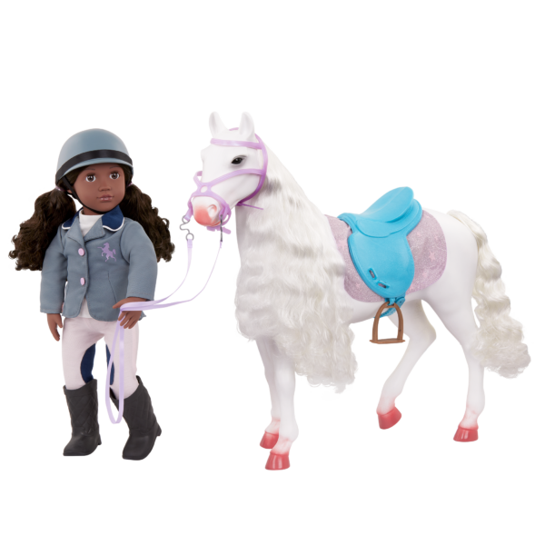 Our Generation 20" Camarillo Hair Play Horse set for 18" Dolls