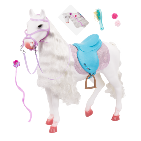 Our Generation 20" Camarillo Hair Play Horse set for 18" Dolls