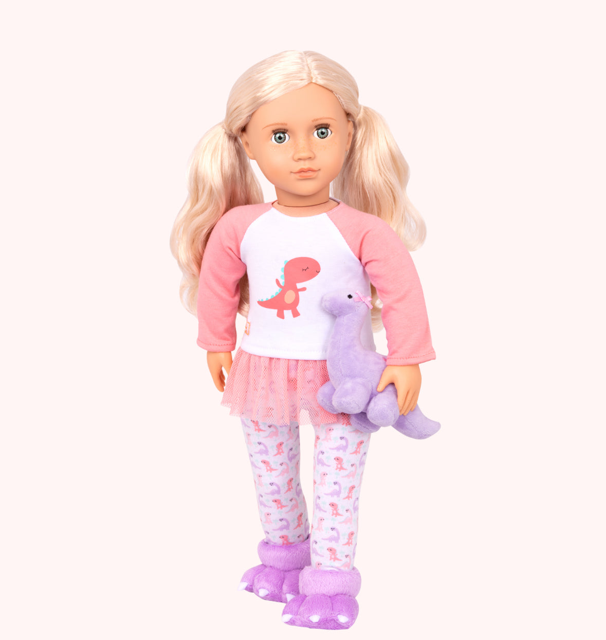 Dinosaur Pajama Outfit for 18-inch Dolls!
