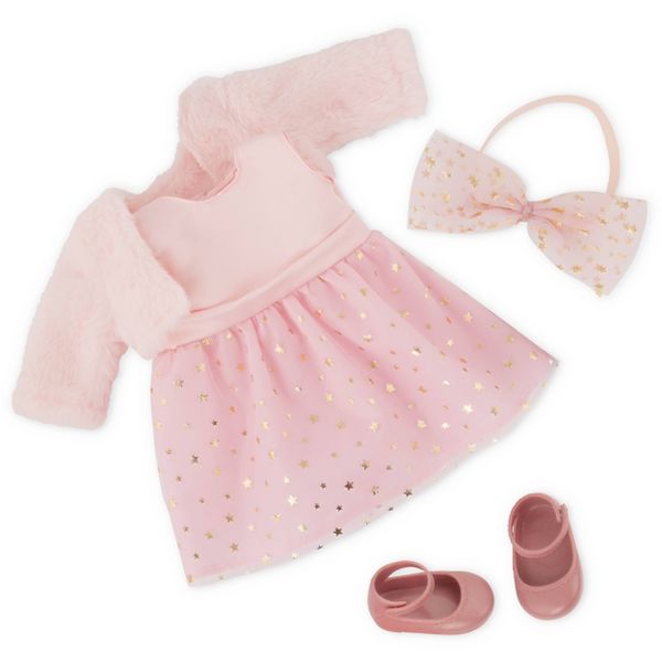 Our Generation Miranda 18" Fashion Doll in Pink Dress