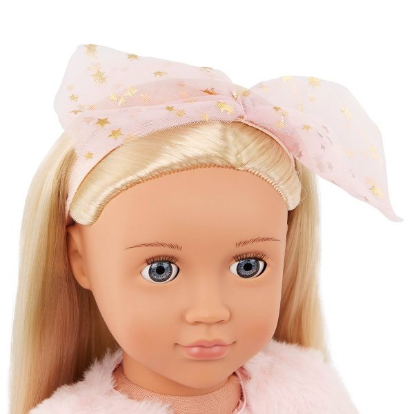 Our Generation Miranda 18" Fashion Doll in Pink Dress