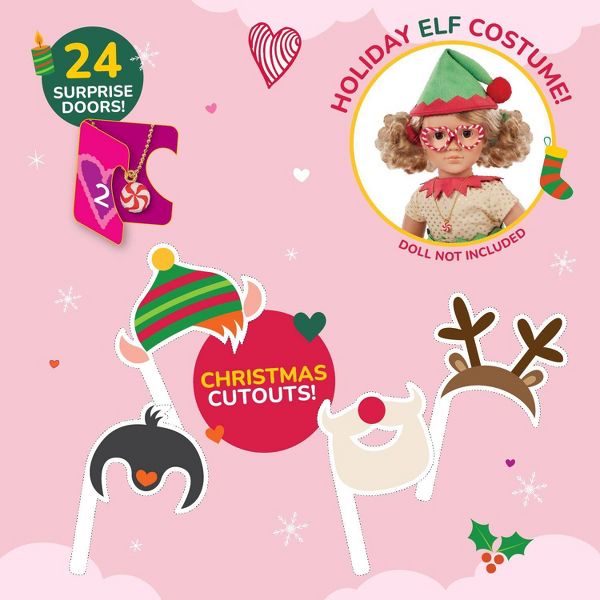 Our Generation Holiday Elf Surprise Advent Calendar Christmas Countdown for 18" Dolls