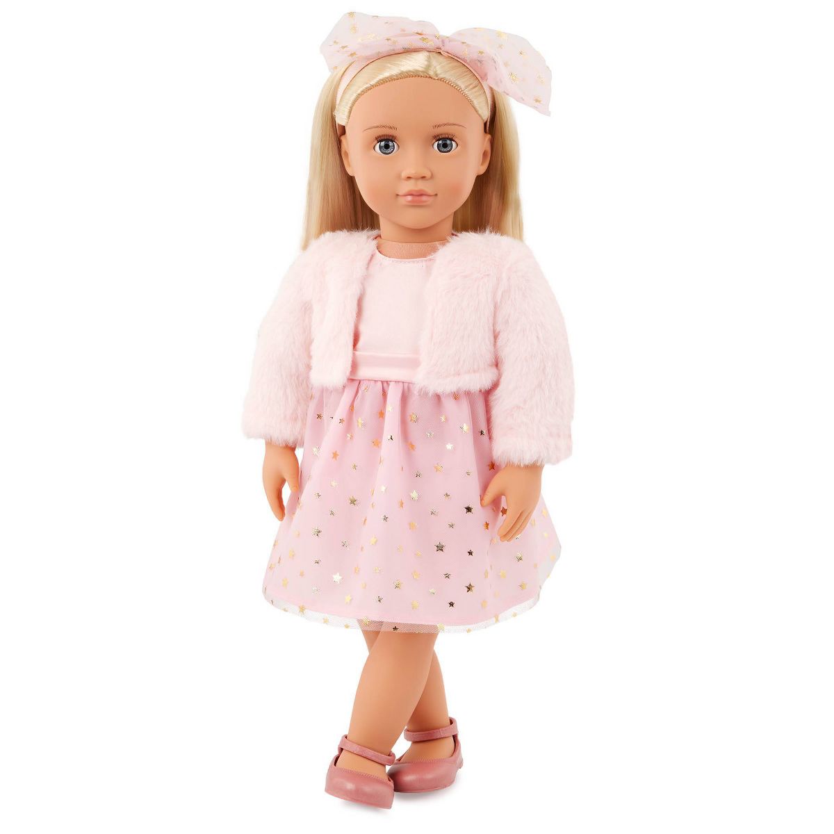 Our Generation Miranda 18" Fashion Doll in Pink Dress