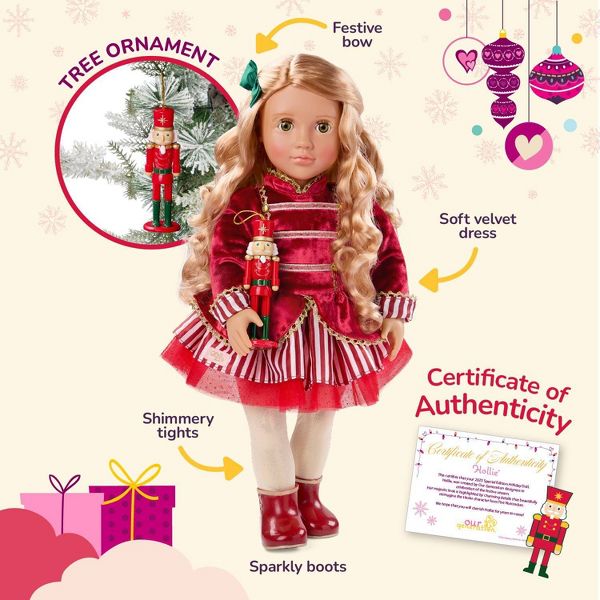 Our Generation Hollie 18" Limited-Edition Holiday Collectible Doll