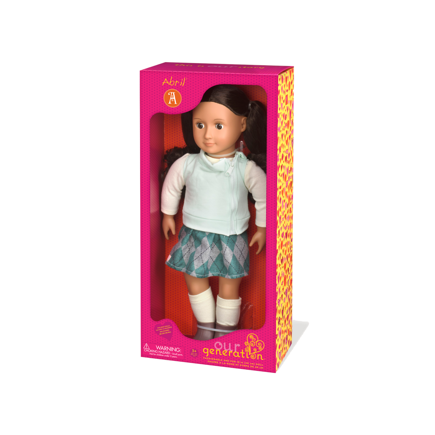 Our Generation Abril 18" Fashion Doll