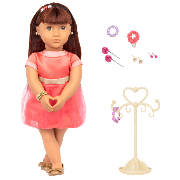 Our Generation Adelita 18" Jewelry Doll with Pierced Ears