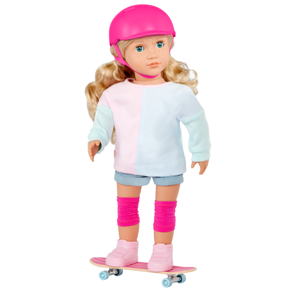 Our Generation Yanika 18" Skateboarder Doll