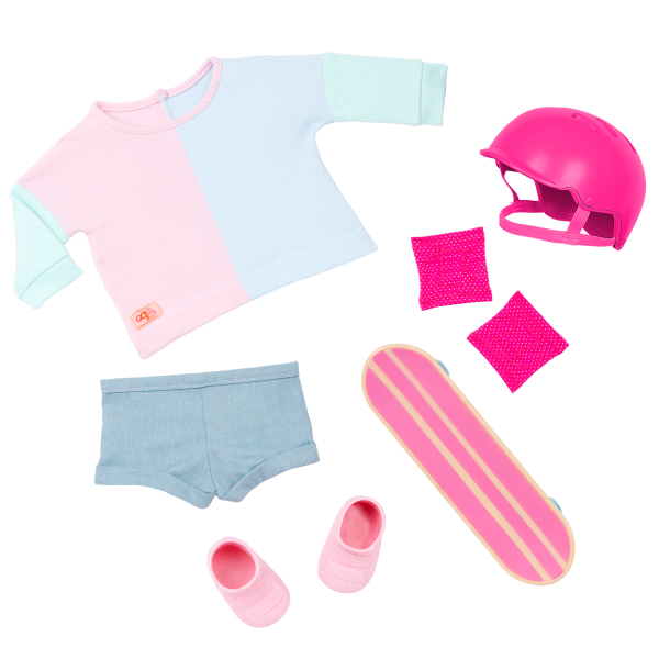 Our Generation Yanika 18" Skateboarder Doll