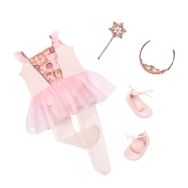 Our Generation Delmy 18" Sugar Plum Fairy Doll with Tiara & Wand