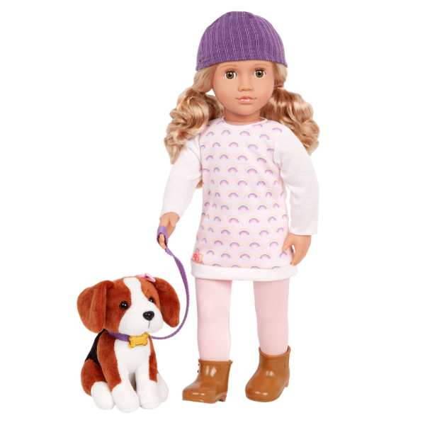 Our Generation Ember & Elsie 18" Doll & Pet Set