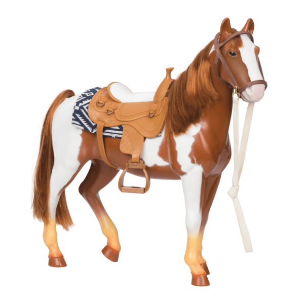 Our Generation 20" Pinto Horse set for 18" Dolls